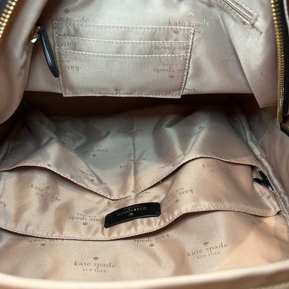 🎉Host Pick🎉Kate Spade Chelsea Large Nylon Warm Beige Backpack - Picture 8 of 15
